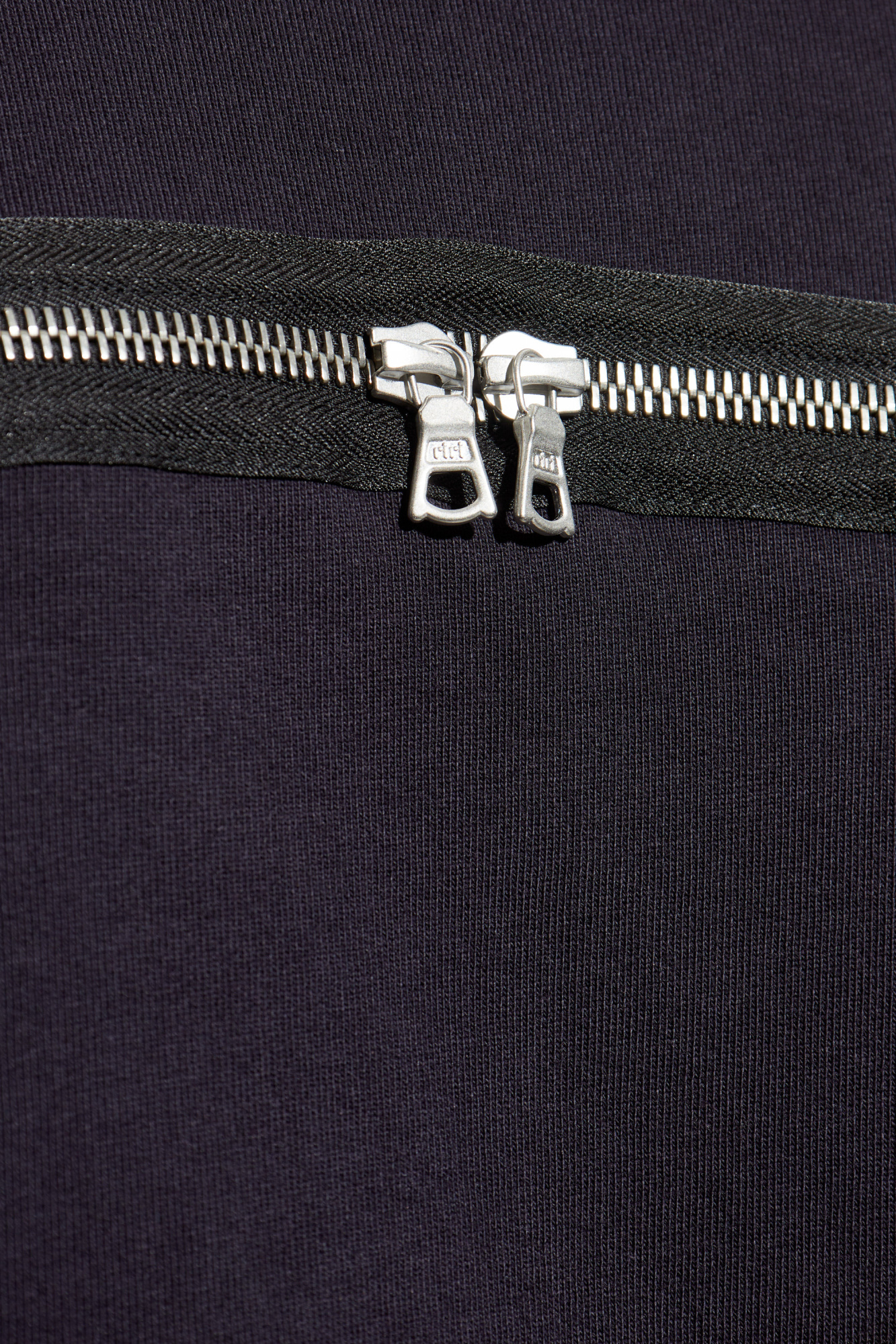 【Dries Van Noten】ネイビー ジップアップセーター メンズ Dries Van Noten ジップ付きセーター | オンラインセール